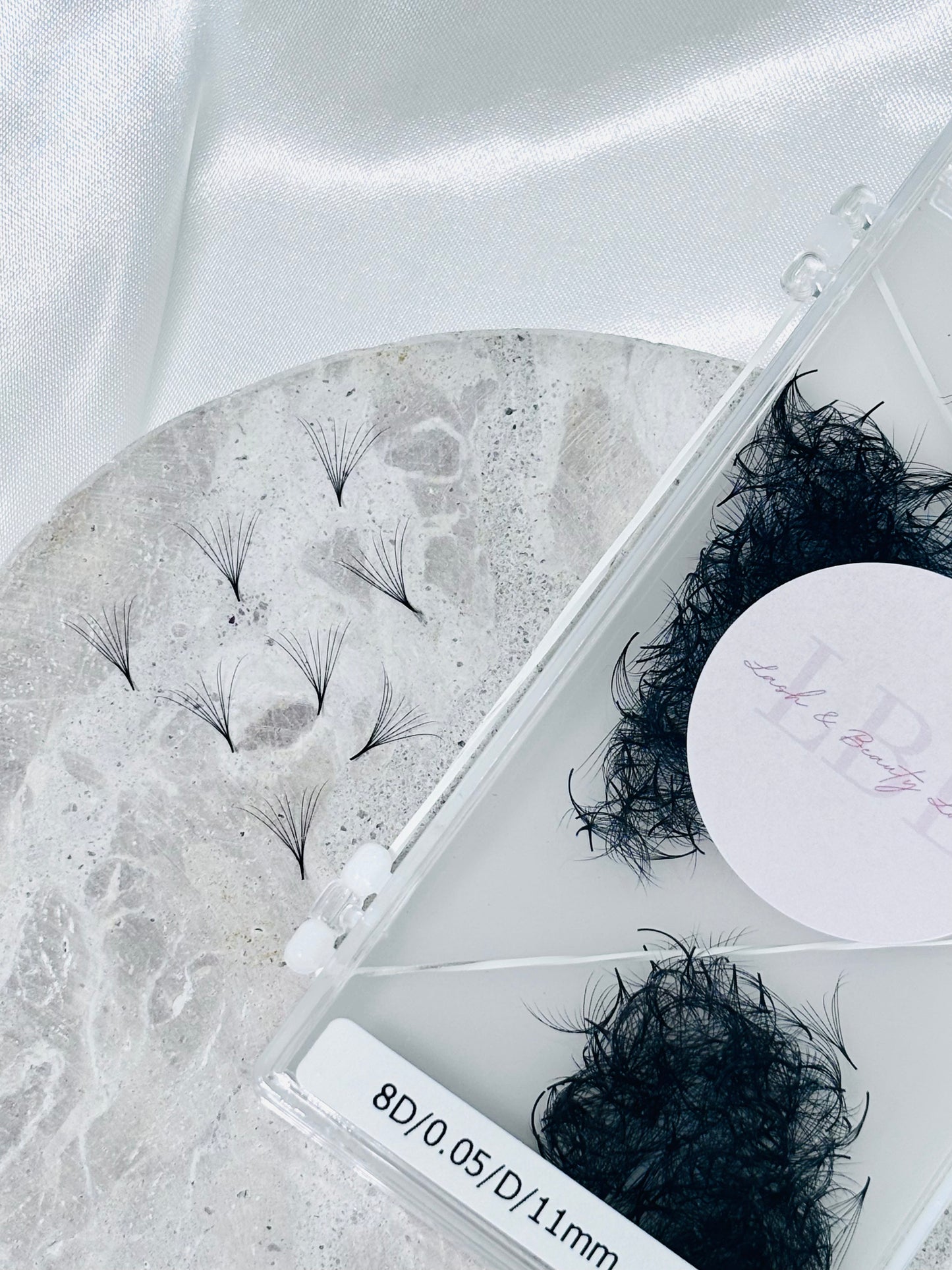 8D Promade Loose Fans - D Curl
